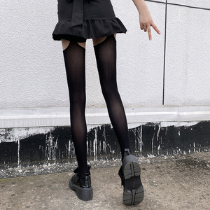 JK Vớ Treo Cyber Phổ Biến Lỗ Mùa Hè Mỏng Nhật Bản Mô Hình Ống Dài Hơn Đầu Gối Lolita Vớ Phụ Nữ - Product Image 4