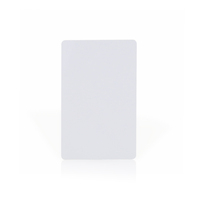 Tarjeta de control de acceso NFC TK4100/EM4100 Tarjeta blanca de PVC en blanco con 18 códigos