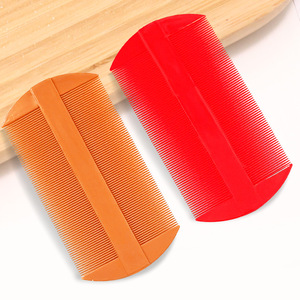 Plastic Double Sided Comb For Scalp Cleaning And Lice Removal General Population Use Portable Multifunction Hair Comb - Product Image 2