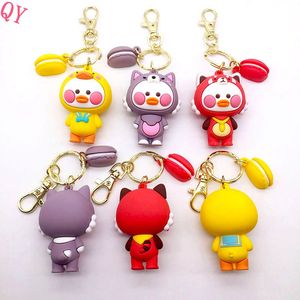 Muñeca de silicona QQ, llavero de silicona de anime al por mayor, llaveros de goma al por mayor, porta llaves personalizado, - Product Image 6