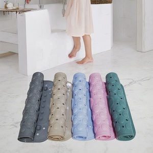 <span class=keywords><strong>Tapis</strong></span> antidérapant pour <span class=keywords><strong>salle</strong></span> <span class=keywords><strong>de</strong></span> bain, <span class=keywords><strong>tapis</strong></span> <span class=keywords><strong>de</strong></span> bain antidérapant, <span class=keywords><strong>tapis</strong></span> <span class=keywords><strong>de</strong></span> douche en PVC durable antidérapant avec ventouses - Product Image 2
