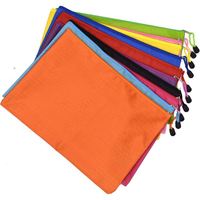 Bolsa Organizadora de Archivos A4 Resistente al Agua, con Logotipo y Color Personalizados, Bolsa para Documentos con Cierre Oxford, Serigrafía Promocional
