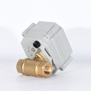 Vanne à boisseau sphérique électrique Tonhe 1 pouce filetée NPT pour le contrôle de l'eau et de l'air, type DN10, pression de fonctionnement 650 psi - Product Image 2