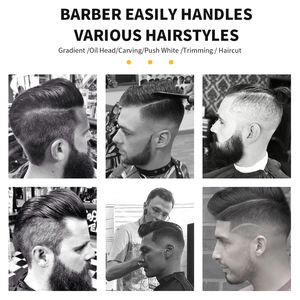 Kit de Peluquería LILIPRO L20 y M20, Recortadora de Pelo Profesional para Barbería, Cuchilla de Corte y Degradado para Hombre, 7000 RPM, Cortadora de Pelo Comercial - Product Image 5