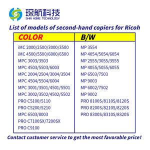 เครื่องถ่ายเอกสารเลเซอร์<span class=keywords><strong>มือ</strong></span><span class=keywords><strong>สอง</strong></span><span class=keywords><strong>สี</strong></span>มัลติฟังก์ชั่นสำหรับใช้งานเชิงพาณิชย์ รุ่น Ricoh MP C3004 ลดราคา - Product Image 5