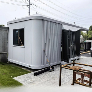 บ้านคอนเทนเนอร์ทรงสี่เหลี่ยมทันสมัย ห้องยามพร้อมตกแต่ง - Product Image 4