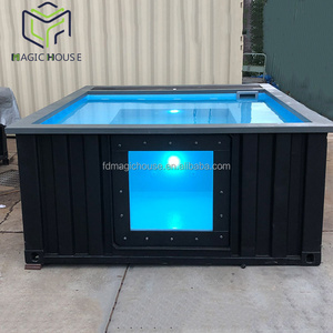 <span class=keywords><strong>Piscine</strong></span> modulaire préfabriquée en conteneur maritime pour l'extérieur, type de produit modifié, à vendre - Product Image 3