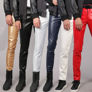 <span class=keywords><strong>Pantaloni</strong></span> <span class=keywords><strong>in</strong></span> <span class=keywords><strong>pelle</strong></span> giovani e di mezza età <span class=keywords><strong>pantaloni</strong></span> <span class=keywords><strong>in</strong></span> <span class=keywords><strong>pelle</strong></span> da uomo elastici sottili alla moda, <span class=keywords><strong>pantaloni</strong></span> <span class=keywords><strong>in</strong></span> <span class=keywords><strong>pelle</strong></span> da bar - Product Image 1