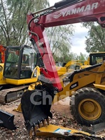 Mini-excavatrice sur chenilles hydraulique Honda d'occasion de haute qualité VIO55 5,5 tonnes avec pompe hydraulique en stock