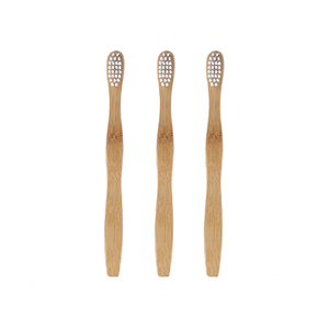 Brosse à dents en bambou naturel écologique 100% naturel avec logo personnalisé arc - Product Image 1