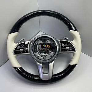 Volant en fibre de carbone forgé le plus vendu pour <span class=keywords><strong>Mercedes</strong></span>-Benz W204 W205 S500 W222 W213 <span class=keywords><strong>AMG</strong></span> C E S G-Class <span class=keywords><strong>AMG</strong></span> GT DOS - Product Image 5