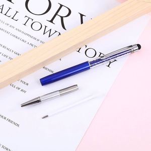 Wholesale Custom Logo Hotel <b>Gift</b> Crystal for Stylus Diamond Touch Ballpoint Pen With Advertising Features - Product Image 2