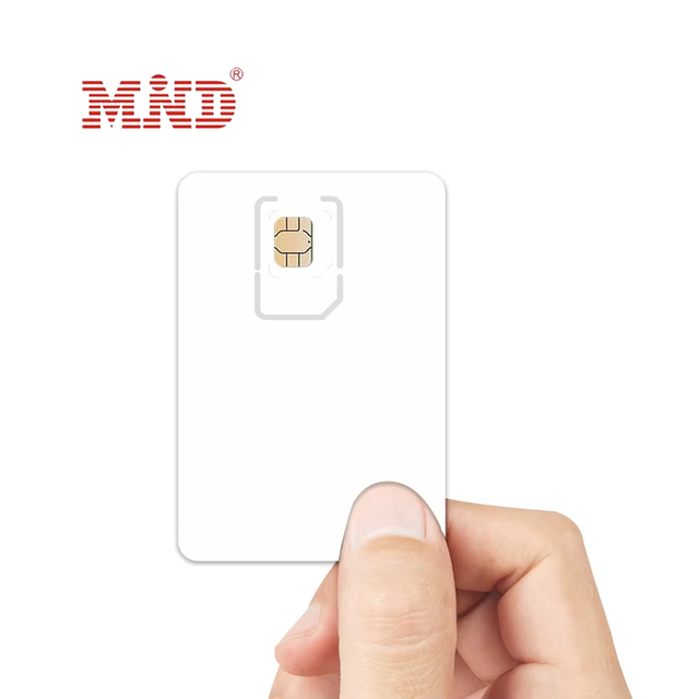Custom Design SIM Card Chip THC80F480A Smart Blank PVC SIM Card Telephone