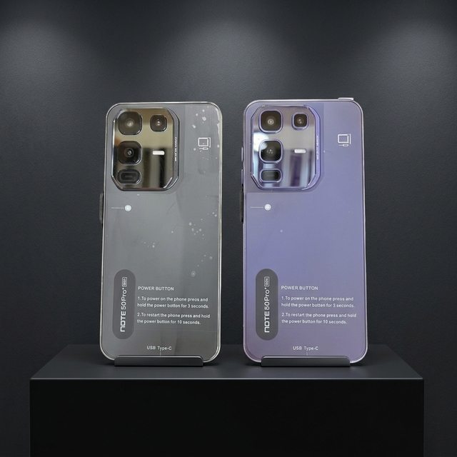 Wholesale Note50 Pro Cell Phone Unlocked 5G Android Phone Complete Set with Data Cable & SIM Tool Cheapest Factory Smartphone