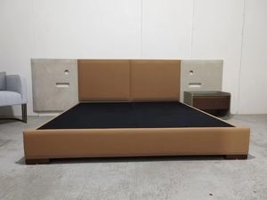 OEM ODM Custom Modern <b>Panel</b> Wood Frame Hotel Bed Set Tufted Upholstered <b>Headboard</b> Nightstands <b>for</b> Bedroom Apartment Projects - Product Image 5