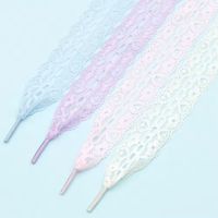 WEGOODZF Lacets plats en nylon élastique de haute qualité, 3 cm de large, pour femmes et unisexe, chaussures décontractées en cuir, 8 couleurs, tendance
