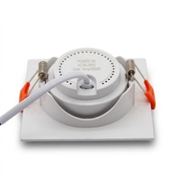 Spot LED encastré à prix avantageux, 3 CCT, changement de couleur par bouton rotatif, boîtier PC, pour éclairage intérieur
