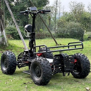 Scooter Todoterreno Plegable de 4 Ruedas de 3600/4000/5000/7200/8000/10000W, Potente Scooter Plegable de 4 Ruedas de 10000W para Adultos -- W - Product Image 2