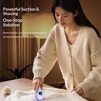 Rasoir anti-bouloches rechargeable en ABS avec affichage numérique transfrontalier et lumière UV bleue pour usage domestique et élimination des bouloches des pulls