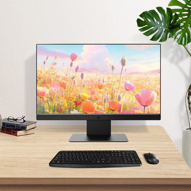 Wholesale Price 23.8 Inch New OEM Brand All-in-One PC I3 6th Generations Dual Core Processor LCD Monoblock Barebone Computer
