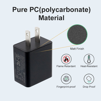 Adaptateur secteur USB Type C 15W Merryking, certifié FCC, best-seller, 5V 2A, prise US, pour petits appareils