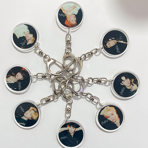 Custom NFC Music <b>Keychain</b> Double-sided UV Printing Plastic <b>Anime</b> Pendant with Photo Fashion Trend Tech Accessory for Fans - Product Image 2