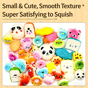 Squishy Realistic <b>Mini</b> Bread Soft Rebound Pu for Boys Girls <b>Desk</b> Fidget Play and Anxiety/Stress Relief Toy Set - Product Image 4