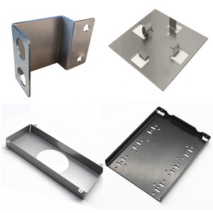 Support en tôle d'acier inoxydable, découpe laser, pliage, poinçonnage, taraudage, installation d'équipements industriels, sur mesure - Product Image 1