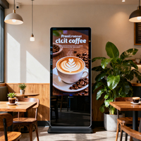 Affichage numérique LCD Totem BENSHI à haute luminosité pour intérieur, écran tactile de 55, 65, 75 pouces, affichage numérique publicitaire sur pied pour extérieur