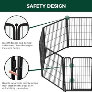 <span class=keywords><strong>Cage</strong></span> à chien en métal robuste chenil intérieur extérieur pour grandes races - Product Image 4