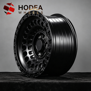 Rines Todoterreno Forjados Estilo Beadlock en Negro Mate de 17", 18" y 20" para Jeep Wrangler/Ford F150/Toyota Prado, Offset Negativo - Product Image 3