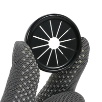 Passe-câble rond en plastique pour mobilier de bureau, protecteur de câble à clipser, gestion des câbles pour meubles, armoires et bureaux