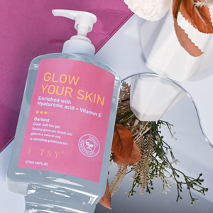Custom Organic Vegan Accelerator Sunbed Gel de <span class=keywords><strong>bronceado</strong></span> Shimmer Dark Shade Gel Body <span class=keywords><strong>Brown</strong></span> Skin - Product Image 1