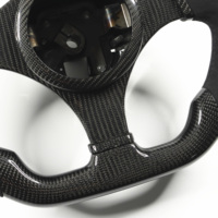 Volante de coche de fibra de carbono personalizado privado para Mitsubishi Evolution 2001 2002 2003 2004 2005 2006 2007 Lancer Evo 7 8 9