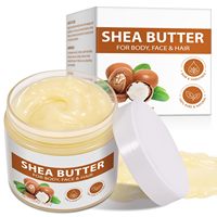 Beurre de karité non raffiné Arresal en marque privée, beurre naturel multi-usages pour les soins de la peau, crème pour le visage