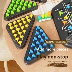 Chuỗi hình học cờ vua xuyên biên giới gia đình tương tác suy nghĩ tập thể dục đồ chơi ban nhạc cao su trò chơi với vật liệu nhựa - Product Image 3