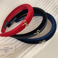 Accessoires de cheveux pour femmes coréennes Liwu, bandeaux élégants en tissu coloré, écologiques, faits à la main, avec nœud papillon, pour la Saint-Valentin