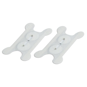 Almohadillas de electrodos para tragar Electrodo no tejido EMS Unidad TENS Electrodo adhesivo TENS Pad8.5x5cm con broches - Product Image 4