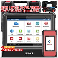Herramienta de diagnóstico para automóviles LAUNCH X431 PAD V PAD 5 Elite OBD2, programación en línea J2534, codificación para DOIP CANFD, programación bidireccional de llaves.