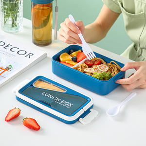 Lonchera Infantil con Compartimentos, Lonchera Bento Portátil para Niños, Contenedor de Alimentos para la Escuela, Campamentos, Picnic y Actividades al Aire Libre - Product Image 2