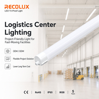 Lámpara LED Tri-Proof OEM ODM con Diseño Enlazable por Cable, IP65 IK08, Resistente a la Humedad, para Almacenes