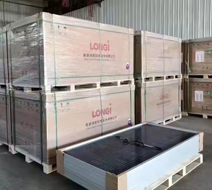 แผงโซลาร์เซลล์แบบสองหน้าประสิทธิภาพสูง Longi Hi-Mo 6 ขนาด 585 วัตต์ แผงโซลาร์เซลล์แบบฮาล์ฟเซลล์ LR5-72HTH 560-585 วัตต์ Longi Hi-M - Product Image 6