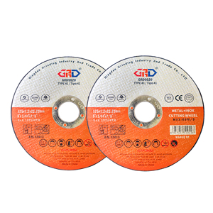 דיסק חיתוך מפלדת אל-חלד GRD 125X1.2X22.23MM (4.5 אינץ') למטחנות זווית, דיסק חיתוך מתכת, דיסקים חיתוך שוחקים - Product Image 2