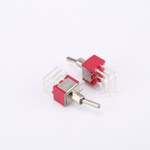 Interruptor de palanca pequeño para equipos eléctricos, interruptor de palanca pequeño, 6 pines, 3 posiciones, 3A, 250V, DPDT, PCB, Cabriole, <span class=keywords><strong>LegON</strong></span> - Product Image 3