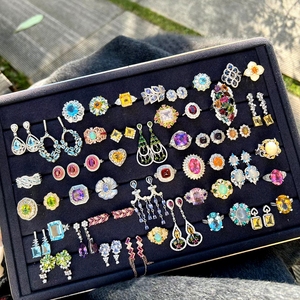 Pendientes bohème 925 argent sterling mode bijoux clip boucle d'oreille pendientes de esmeraldas aretes coreanos al por mayor - Product Image 1