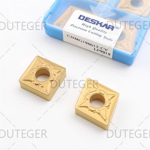 Outil de tournage à plaquettes carrées en carbure DESKAR CNMG SNMG190612 CVLF9018 pour l'acier, l'acier inoxydable et la fonte - Product Image 5