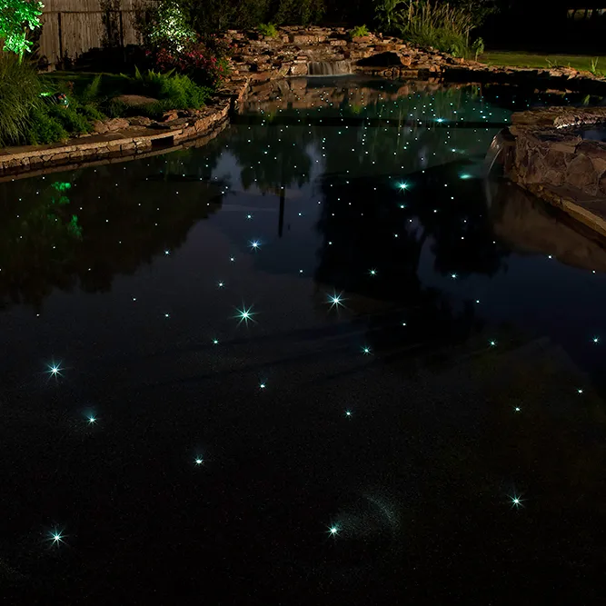 IP68 fiber optic starry swimming pool astral underwater light