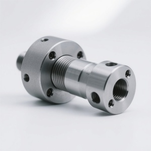 High Precision CNC Machined Stainless Steel Flange Shaft with Wire EDM & Drilling for Semiconductor Equipment Robot Joint Parts - Product Image 6