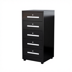 ตู้ลิ้นชัก 5 ชั้น ตู้เก็บเอกสารโลหะ ตู้ข้างเตียง - เหมาะสำหรับใช้ในครัวเรือนและ<span class=keywords><strong>โรงแรม</strong></span> - Product Image 1