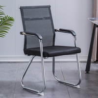 Chaise de bureau pour la formation du personnel avec fonction de réunion en arc